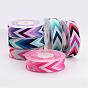 Chevron Printed Grosgrain Ribbon, with Arrow Pattern, 1 inch(25mm), about 100yards/roll(91.44m/roll)