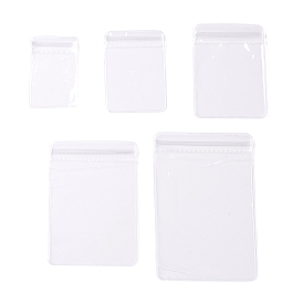 PVC Anti Oxidation Zip Lock Bags, Transparent Antitarnish Jewelry Packing Storage Pouch