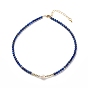 Natural Gemstone & Pearl Beaded Necklace for Women