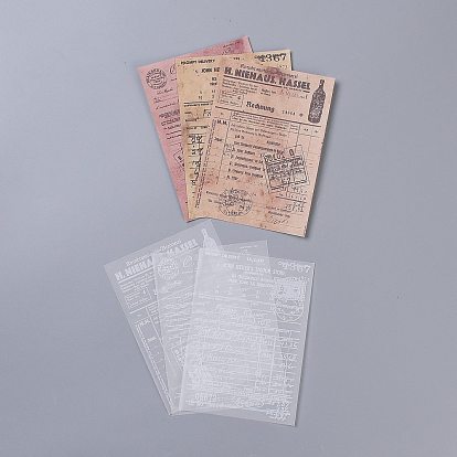 Papel de recortes, pergamino vegetal y papel munken, para álbum de recortes de bricolaje, tarjeta de felicitación, documento de antecedentes, diario decorativo