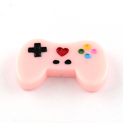 Resin Cabochons, Game Controller, 18x28.5~29x5mm