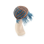 Короткие синие аниме косплей парики, синтетические парики героя для макияжа костюм, с треском