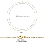 10 шт. 304 набор ожерелий-цепочек из нержавеющей стали для мужчин и женщин