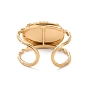Овальное открытое кольцо-манжета с натуральным драгоценным камнем, настоящие 24k позолоченные 304 украшения из нержавеющей стали для женщин