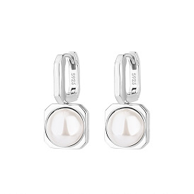 Boucles d'oreilles perles chic et uniques pour femme - élégantes, bijoux légers avec une touche de luxe
