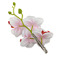 Cloth Flower Alligator Hair Clips, with Iron Alligator Clips