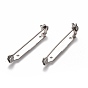 304 Stainless Steel Brooch Pin Back Bar Findings