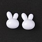 Perles acryliques opaques, lapin