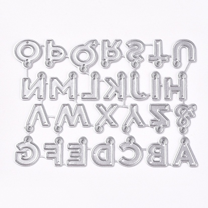 Frame Metal Cutting Dies Stencils, for DIY Scrapbooking/Photo Album, Decorative Embossing DIY Paper Card, Letter A~Z
