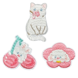 Computerized Embroidery Polyester Sew on Patches, Costume Accessories, Animal