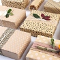 Wheat Color Gift Wrapping Paper, Rectangle, Folded Flower Bouquet Wrapping Paper Decoration