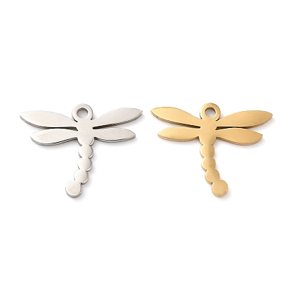 201 Stainless Steel Pendants, Dragonfly Charm