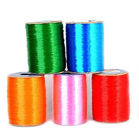 Korean Elastic Crystal Thread, Jewelry Beading Cords, Stretch Bracelet String, Round