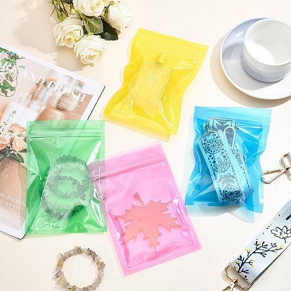 Plastic Transparent Zip Lock Bag, Storage Bags, Self Seal Bag, Top Seal, Rectangle