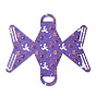 Halloween Theme Non-woven Fabric Gift Bags with Handle, Candy Bags, Trapezoid with Pumpkin/Ghost/Broom Pattern