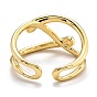 Brass Cuff Rings, Open Rings