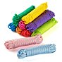 100M 10 Colors 7 Inner Cores Polyester & Spandex Cord Ropes, Solid Color, for Rope Bracelets Making