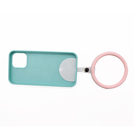 Portable Mobile Phone Shell Anti-Lost Pendant Ring, Silicone Bands