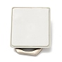 Zinc Alloy Rectangle Cell Phone Holder Stand Findings, Rotation Finger Grip Ring Kickstand Settings