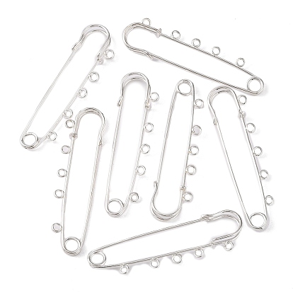 5-Holes Iron Kilt Pins, 21x75mm, Hole: 3mm