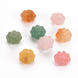 Natural & Synthetic Mixed Gemstone Beads, Flower