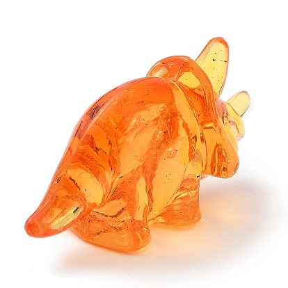 Transparent Plastic Cabochons, Dinosaur Shape