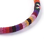 Веревка ткань этнические шнуры браслеты, с вощеными хлопковыми шнурами