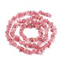 Chips Natural Tourmaline Beads Strands, 3~8x3~12x3~5mm, Hole: 1mm, about 16 inch