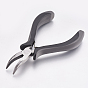 45# Carbon Steel Jewelry Pliers, Bent Nose Pliers, Polishing, 
Gray