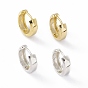 Brass Hinged Hoop Earrings for Women, Cadmium Free & Lead Free, Long-Lasting Plated