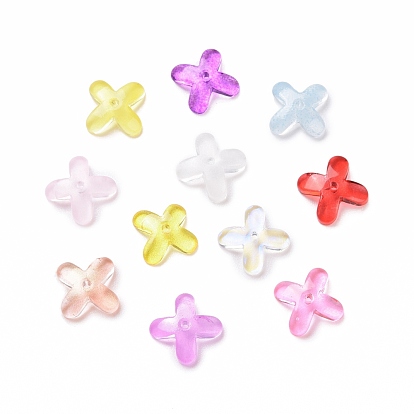 Glass Beads, for Jewelry Making, Flower