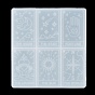 Набор силиконовых форм для подвески «Солнце/звезда/мир», карта Таро «сделай сам», набор силиконовых форм, формы для литья смолы, для уф-смолы, изготовление ювелирных изделий из эпоксидной смолы