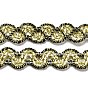 Polyester Wavy Lace Trim, for Curtain, Home Textile Decor