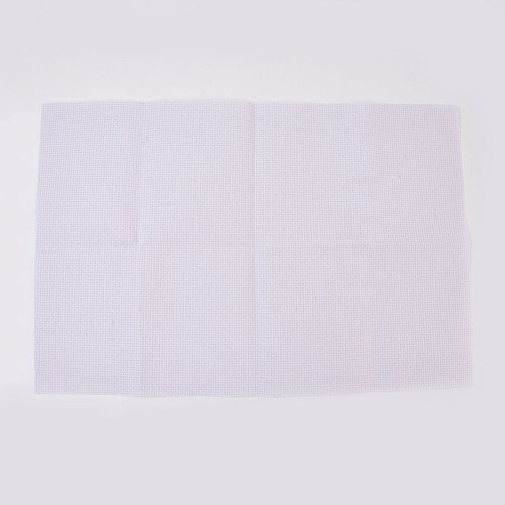 11CT Cross Stitch Canvas Fabric Embroidery Cloth Fabric, DIY Handmade Sewing Accessories Supplies, Rectangle