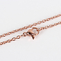304 Stainless Steel Cable Chain for Necklace, with Lobster Claw Clasps