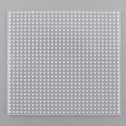 ABC Pegboards used for 5x5mm DIY Fuse Beads, Square, 147x147x5mm