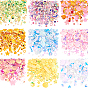 Olycraft 9 сумки 9 цветные пластиковые бусины с пайетками, блестки, разнообразные