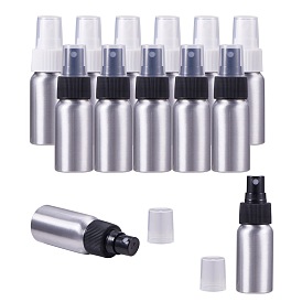Refillable Aluminum Bottles, Salon Hairdresser Sprayer, Water Spray Bottle, Platinum