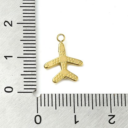 316 Surgical Stainless Steel Pendant with Rhinestone, Real 18K Gold Plated
