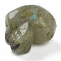 Natural Labradorite & Tiger Eye & Amethyst & Rose Quartz & Lapis Lazuli Beads, Skull