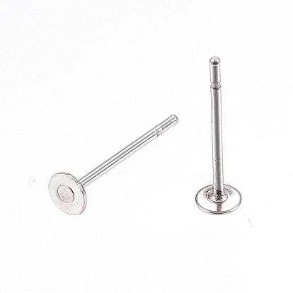 304 Stainless Steel Stud Earring Findings