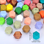 Hexagonal Silicone Beads, Chewing Beads For Teethers, DIY Nursing Necklaces Making