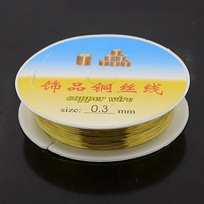 Copper Jewelry Wire,Mixed Style,0.2~0.8mm,3~40m/roll
