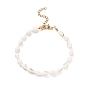 Natural Shell Beaded Bracelet, Summer Beach Jewelry for Women