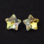 Star Faceted K9 Glass Charms, Imitation Austrian Crystal