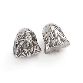 304 Stainless Steel Beads, Eagle Head