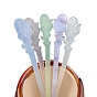 Tulip Shapes Cellulose Acetate(Resin) Hair Sticks, Vintage Decorative Hair Accessories for Woman Girls