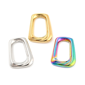 304 Stainless Steel Linking Rings, Trapezoid