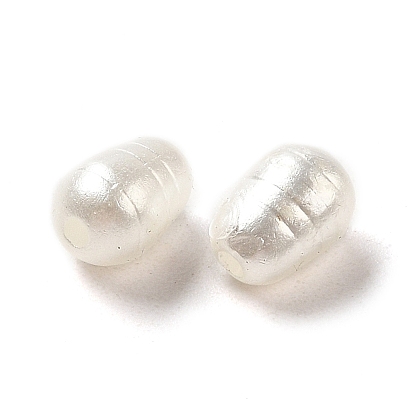 ABS Imitation Pearl Acrylic Beads, Teardrop