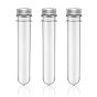 Plastic Refillable Bottle, with Screw Cap, for Shampoo, Lotions, Creams Subpackage
